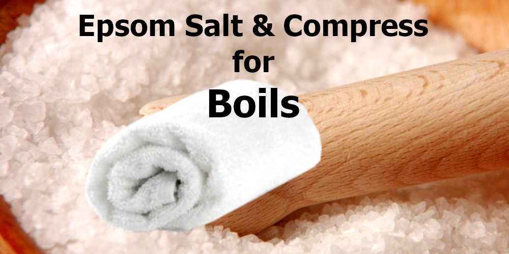 Epsom Salt Compress to treat Boils