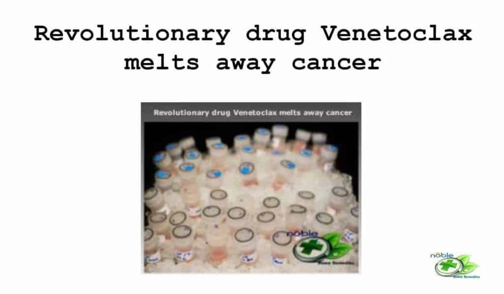 Revolutionary drug Venetoclax melts away cancer