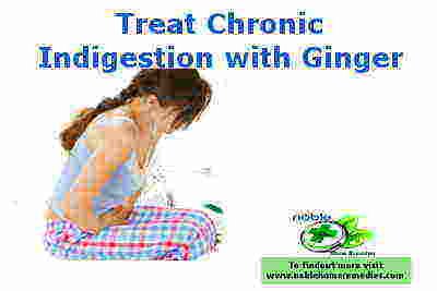 Treating Chronic Indigestion with Ginger